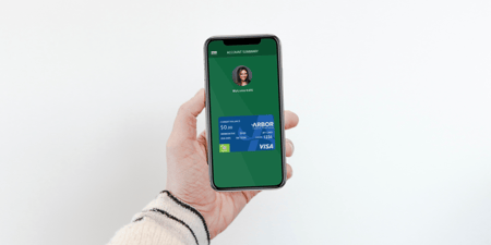 Card Control App in use 