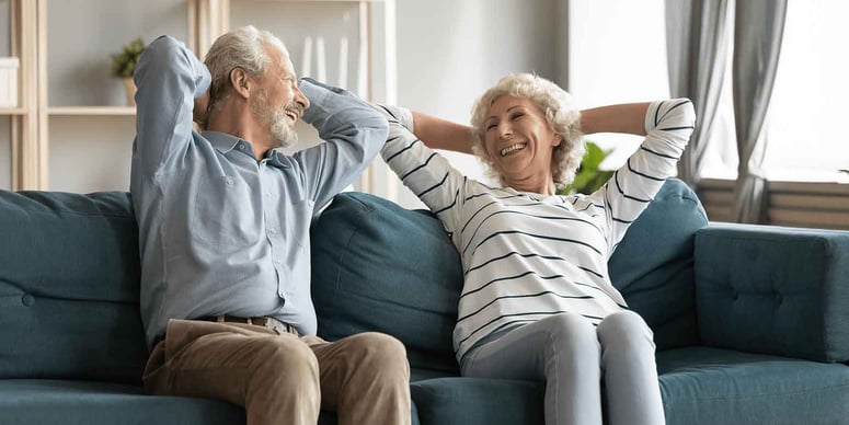 couple relaxing