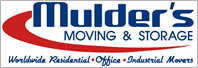 Mulder's moving and storage logo.