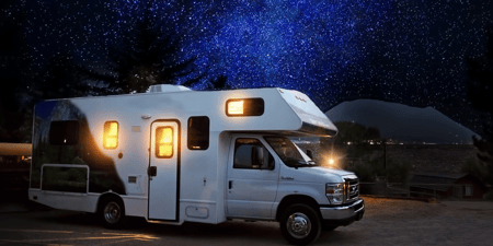 RV under the stars 