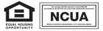 Equal Housing Opportunity | NCUA: Your savings federally insured to at least $250,000 and backed by the full faith and credit of the United States Government.