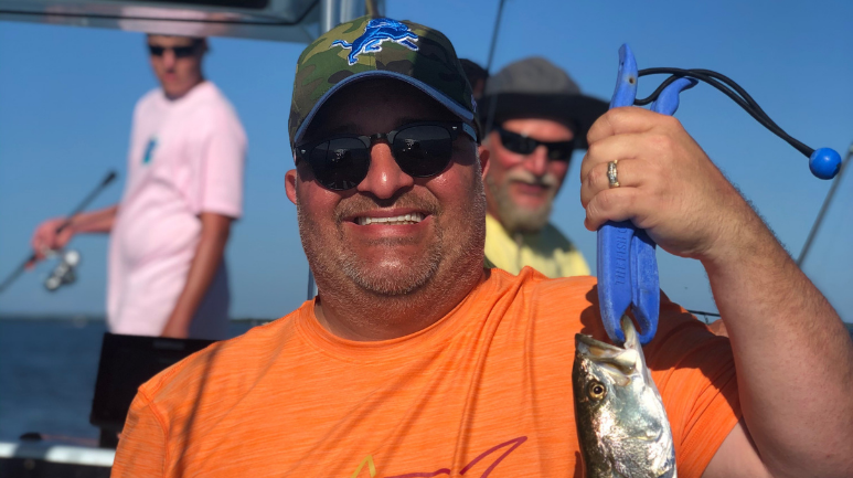 Jeff with fish