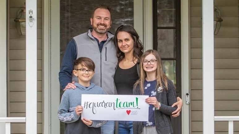 Jeff with Family